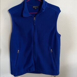 Lands’ End Fleece Vest L